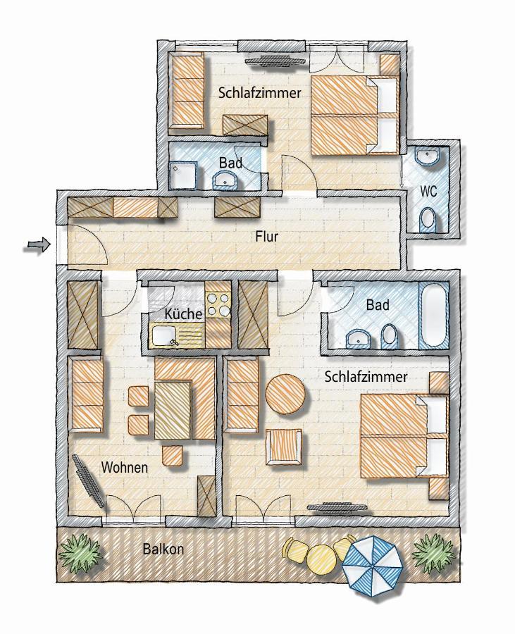 Haus Bartlmae Lägenhet Lofer Exteriör bild